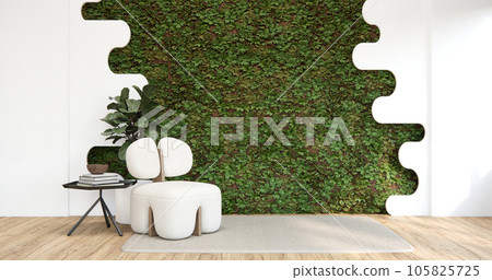 Sofa furniture and mockup modern room design minimal. Sofa furniture and mockup modern room design minimal. 105825725