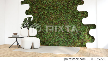 Sofa furniture and mockup modern room design minimal. Sofa furniture and mockup modern room design minimal. 105825726