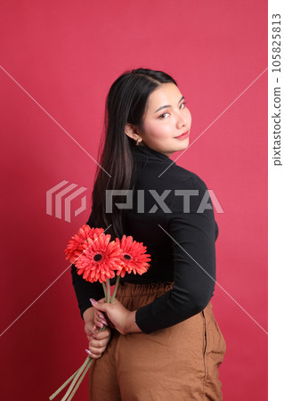 Woman in Red Woman in Red 105825813
