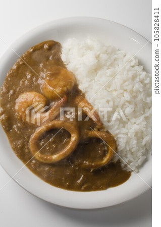 seafood curry seafood curry 105828411