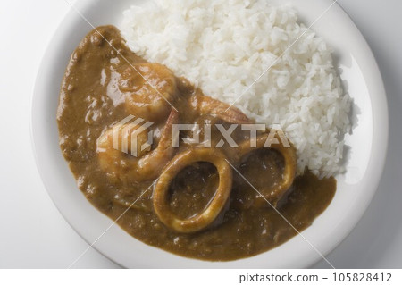 seafood curry 105828412