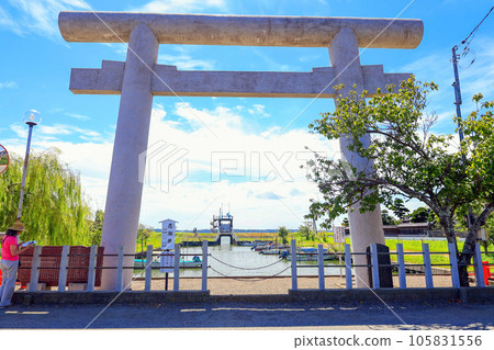 鳥居門和船港 鳥居門和船港 105831556