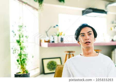 surprised man 105833263