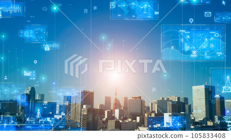 Cities and data networks 105833408