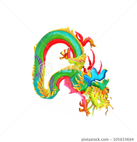 多彩生肖龍 多彩生肖龍 105833684