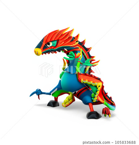 colorful baby dragon colorful baby dragon 105833688