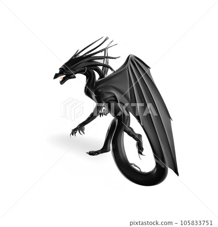 monochrome dragon monochrome dragon 105833751
