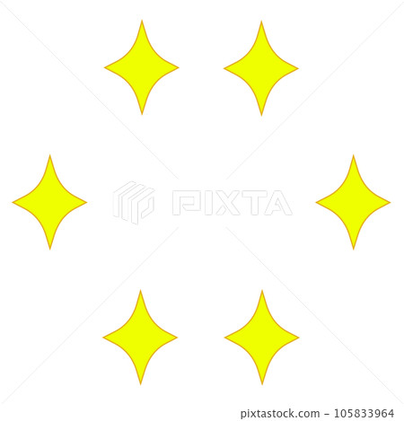 Shiny sparkle illustration 105833964