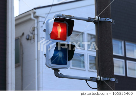 pedestrian traffic light pedestrian traffic light 105835460