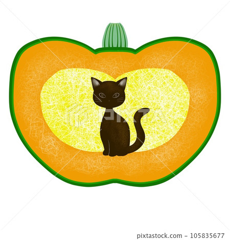 帶有蔬菜和貓設計的簡單插圖 105835677
