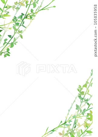 Background material_watercolor_plant Background material_watercolor_plant 105835958
