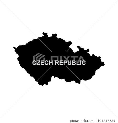 Czech Republic map icon Czech Republic map icon 105837785