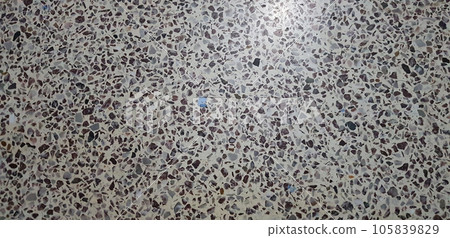 top view of home surface or floor of terrazzo 105839829