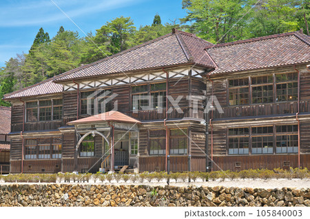 [吹谷故里村（舊吹谷小學）] 岡山縣高橋市成輪町吹屋 105840003