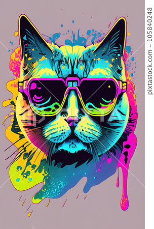 a Cool Cat Sunglasses Kitty a Cool Cat Sunglasses Kitty 105840248
