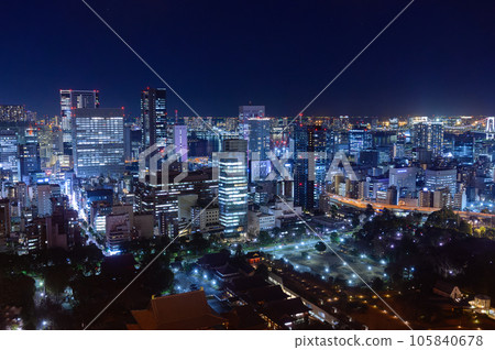 Night view from Tokyo Tower 105840678