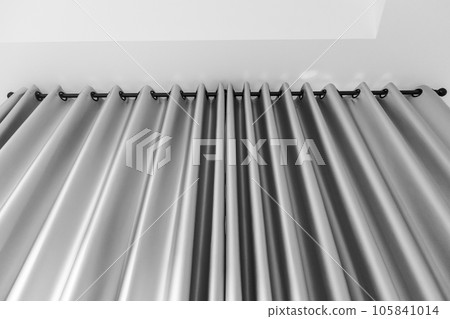 Curtain window interior decoration in living room 105841014