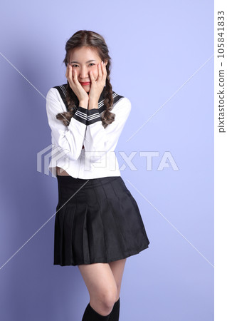 Asian Student Girl Asian Student Girl 105841833