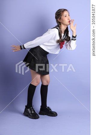 Asian Student Girl 105841877