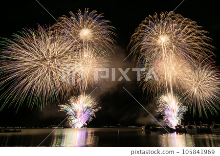 山中穗湖祭煙火大會 105841969