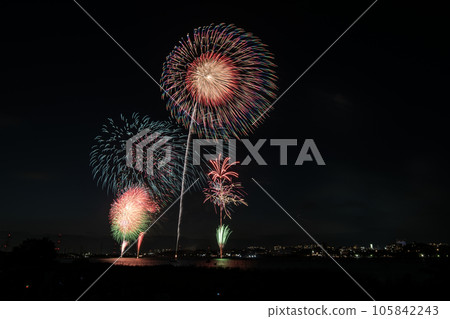 Teganuma fireworks festival 105842243