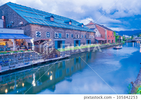 (Hokkaido) Otaru Canal Warehouse Group (Twilight) (Hokkaido) Otaru Canal Warehouse Group (Twilight) 105842253