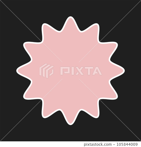 New retro stickers. Shop product tags. Vector trendy mocern labels New retro stickers. Shop product tags. Vector trendy mocern labels 105844009