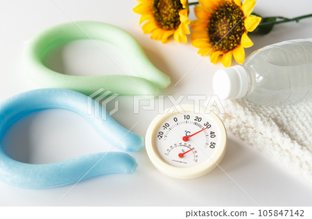 使用頸部冷卻器冷卻物品以防止中暑 105847142