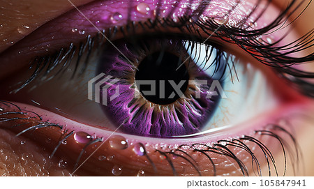 A huge mystical eye of a human person, for posters, ads, flyers, coaches and lifestyle consultant A huge mystical eye of a human person, for posters, ads, flyers, coaches and lifestyle consultant 105847941
