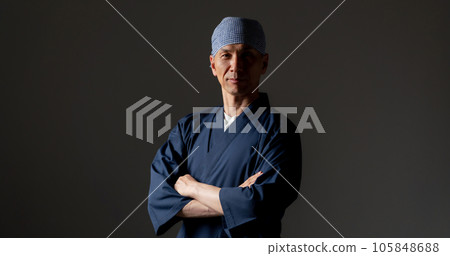 Man in work clothes Man in work clothes 105848688
