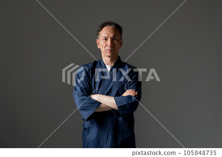 Man in work clothes 105848735