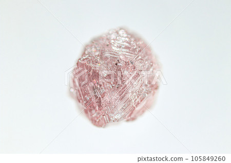 Rough pink diamond crystal Rough pink diamond crystal 105849260