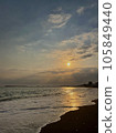 Sunset over the sea 105849440