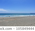 The blue sky and the blue sea 105849444