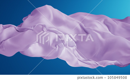 Abstract wave fabric movement dynamic. Abstract wave fabric movement dynamic. 105849508