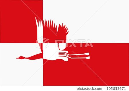 Flag of Cranendonck Municipality (North Brabant or Noord-Brabant province, Kingdom of the Netherlands, Holland) Flag of Cranendonck Municipality (North Brabant or Noord-Brabant province, Kingdom of the Netherlands, Holland) 105853671