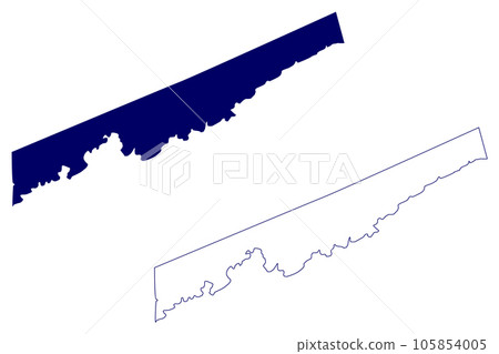 Saint John County (Canada, New Brunswick Province, North America) map vector illustration, scribble sketch Saint John map Saint John County (Canada, New Brunswick Province, North America) map vector illustration, scribble sketch Saint John map 105854005