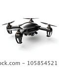 Air drone isolated on white background 105854521