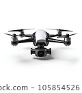 Air drone isolated on white background 105854526