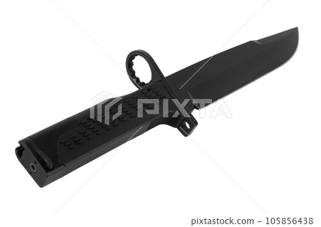 Modern bayonet for assault rifle 105856438