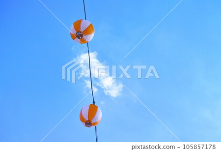 Blue sky and cloud image 105857178