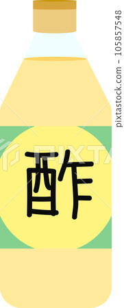 simple vinegar illustration 105857548