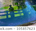 Beautiful river and shadows reflected in the water 105857623
