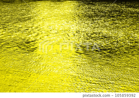 Vivid water surface yellow Vivid water surface yellow 105859392