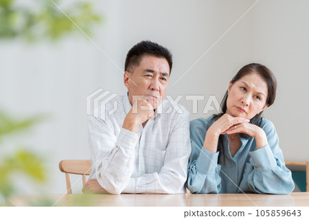 思維的年長夫婦 105859643