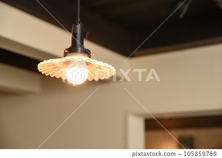 retro lighting 105859769