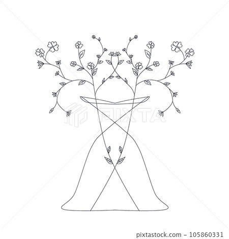 flower vase flower vase 105860331