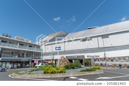 Scenery in front of the station Honkawagoe Station 105861403