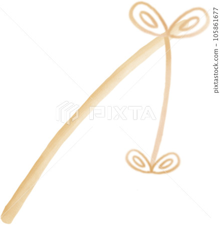 A stick used by rabbits to fall stars. 105861677