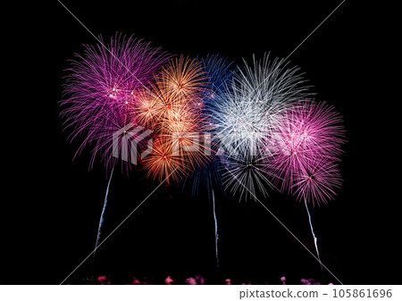 Yamanashi Prefecture Shinmei Fireworks Festival Yamanashi Prefecture Shinmei Fireworks Festival 105861696